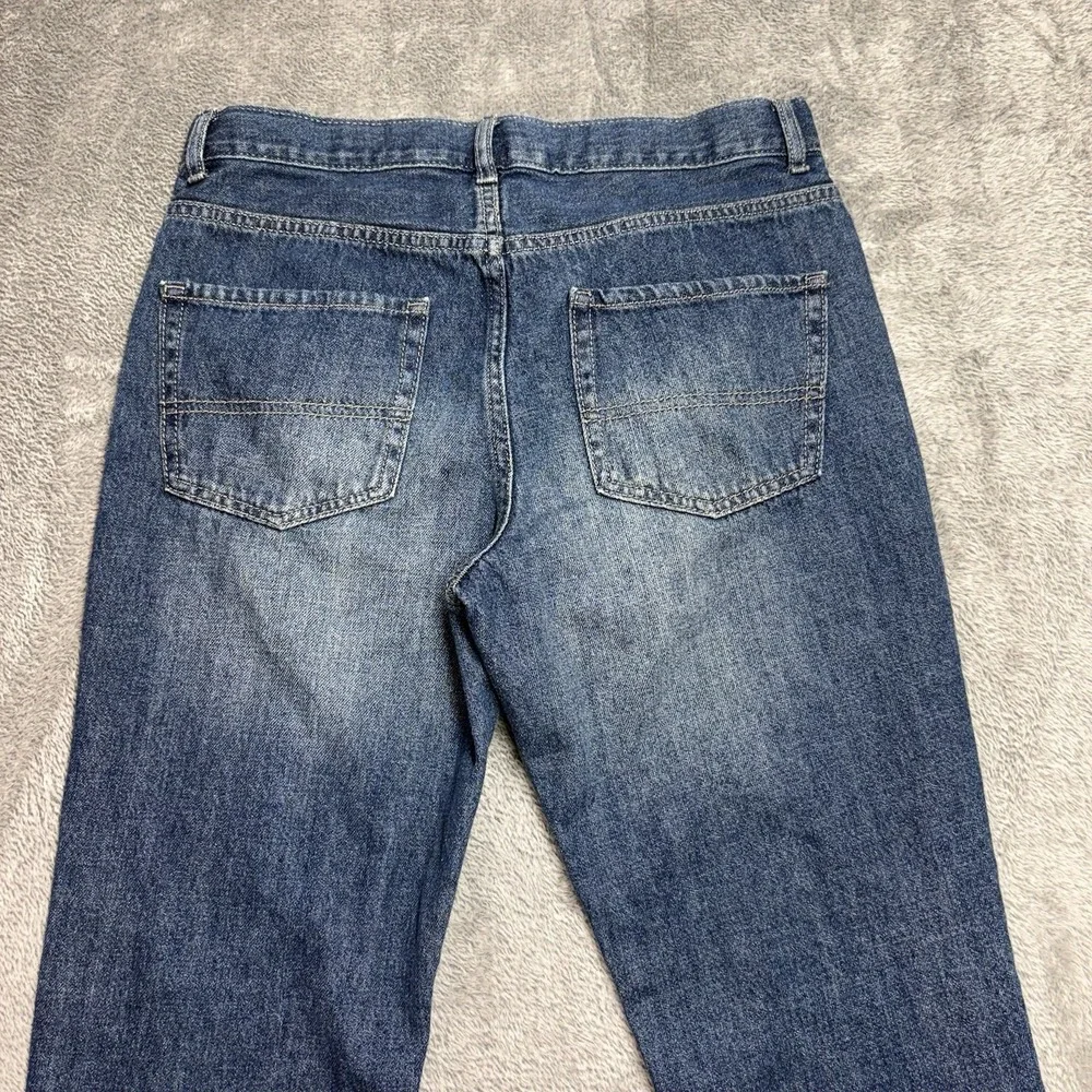 The Children's Place Girls Bootcut Jeans Size 14 Regular Wash‎ Blue Denim